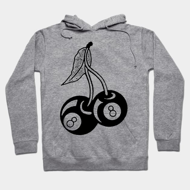 8 Ball Cherries Hoodie by maddude